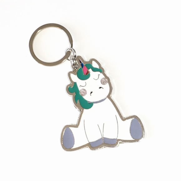 Bauble-n-Brooke Accessories - Unicorn Keychain